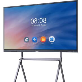 Smart Board Interactive Whiteboard, 4K UHD Digital Presentation Electronic Smart Whiteboard for Classroom Office Home(Wall Mount Included) (55 Inch)