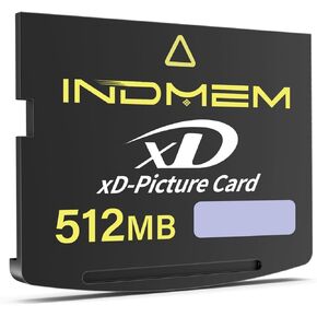 xD-Picture Card 512MB,512MB Xd Flash Memory Cards Compatible with Olympus Fujifilm Old Digital Cameras,Support Panorama Function (Tpye Standard)