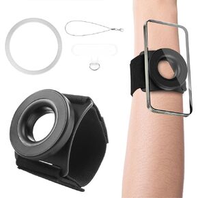 Running Phone Holder for iphone, 360° Rotatable Magnetic Wrist Phone Holder, Armband Cell Phone Holder, Magnetic Phone Holder, Compatible with magsafe iPhone 15 14 13 12 Pro Max Plus Mini