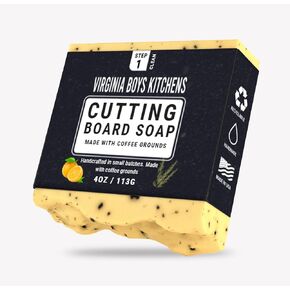 Cutting Board Soap - Made for Wood Cutting Boards and Butcher Blocks - Small Batch, Cold Pressed in Saudi Arabia