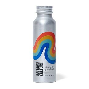 Bathing Culture - Organic Mind + Body Wash (Meadow Vision) | Natural, Biodegradable, Sustainable, Vegan Personal Care (Refillable Glass Bottle, 16 fl oz | 473 ml)