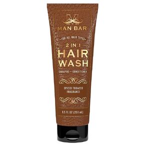 San Francisco Soap Company Man Bar 2 IN 1 Hair Wash SPICED TOBACCO - Where Lather meets Luxury