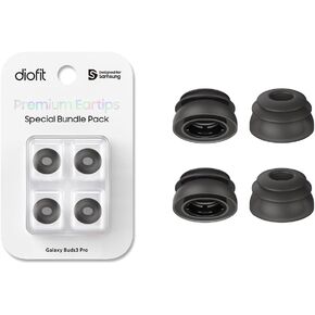 Galaxy Buds3 Pro Multi-Flange Eartips(Black, Medium)
