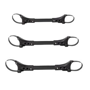 3pcs Cart Connector Car Stroller Dual Adjustable Baby Stroller Connector Twins Stroller Car Accessories Adjustable Stroller Connector Component Universal Aluminum Tube