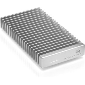 OWC Express 1M2 Portable NVMe Thunderbolt (USB-C) SSD USB4 Ultra Fast External SSD Drive with Aluminum Heat Sink Enclosure (Enclosure Only)
