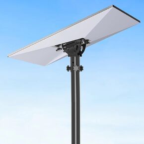 Starlink Gen 3 Pipe Adapter Mount, Adjustable Tilt 160 Degree and Horizontally Rotatable 360 Degree for Better Signal, Starlink Internet Kit Satellite Pole Mounting Kit