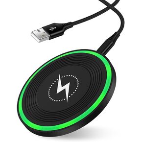 Wireless Phone Charger Android Charging Pad for Google Pixel 9 Pro/9 Pro XL/9/8 Pro/8a/7a/7 Pro/6,15W Wireless Charger Fast Charging Station for iPhone 16/16 Pro Max/16 Plus/15/15 Pro/14/13/12 Pro Max