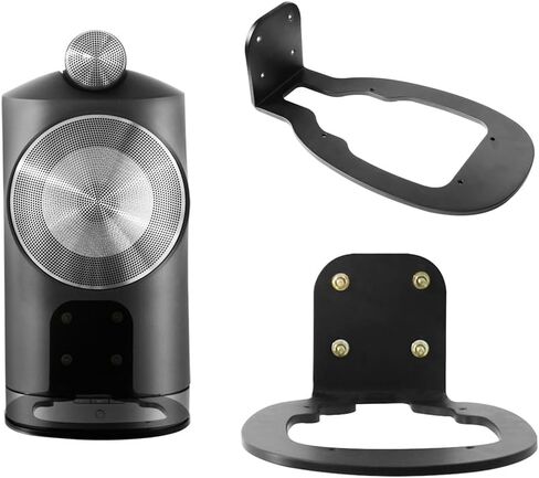 Wall Mount Bracket Compatible with Bowers & Wilkins(B&W) Formation Duo Bluetooth Speaker System, Black in Saudi Arabia