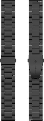 Wristband Compatible with Fitvii HM57/Faweio IDW26/Zakotu Y66/Kuizil T70/Tozo S5/QONBINK L70/JeeJTek TGW101 for Men Women, Quick Release Stainless Steel Metal Business Strap Replacement Bands Accessoy in Saudi Arabia