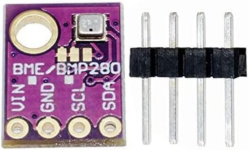 RedTagCanada GY-BME280 BME280 رقمي 5 فولت أو 3.3 فولت مستشعر درجة الحرارة والرطوبة لوحة الضغط الجوي IIC I2C اندلاع لاردوينو (1، BME280 3.3 فولت) in Saudi Arabia
