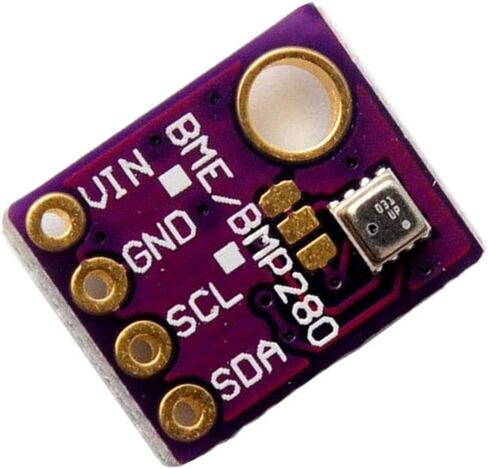 RedTagCanada GY-BME280 BME280 رقمي 5 فولت أو 3.3 فولت مستشعر درجة الحرارة والرطوبة لوحة الضغط الجوي IIC I2C اندلاع لاردوينو (1، BME280 3.3 فولت) in Saudi Arabia