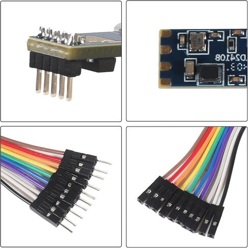 3pcs HLK-LD2410B-P Human Presence Radar Module with Pins Bluetooth LD2410B LD2410 Human Radar Sensor Board with 10Pin 20CM Cable in Saudi Arabia