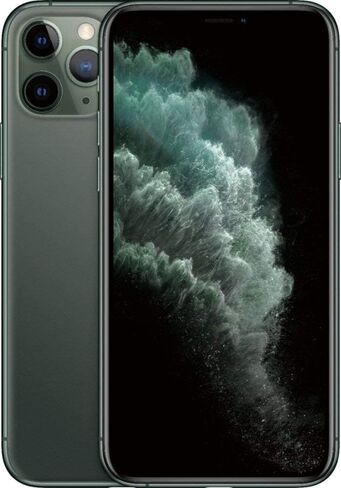 بديل الزجاج الخلفي الأصلي لهاتف iPhone 11 Pro لجميع الحاملات مع لاصق مثبت مسبقًا وأداة إصلاح 11 Pro (أخضر منتصف الليل) in Saudi Arabia