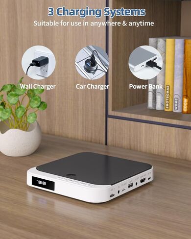 مشغلات DVD للتلفزيون مع HDMI، مشغل DVD صغير DESOBRY للتلفزيون الذكي، مشغل DVD صغير يشغل جميع المناطق والتنسيقات، يدعم فيديو 1080 بكسل، مخرج AV، مدخل بطاقة USB/TF، جهاز التحكم عن بعد in Kuwait