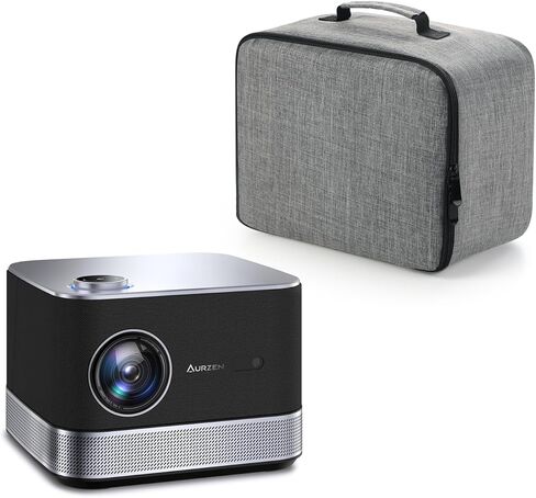 Projector Carrying Case BOOM 3, Portable Projector Bag with Accessories Storage Pockets, Storage Travel Case 11.61"x9.45"x7.87", Grey in Kuwait