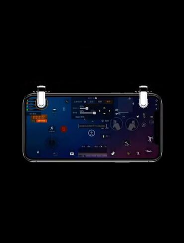 Calonia Mobile Game Controller (100% Mechanical) Metal Sensitive Click Shoot and Aim Buttons L1R1 for PUBG/Knives Out/Rules of Survival, PUBG Mobile Game Joystick, Phone Game Controller in Saudi Arabia