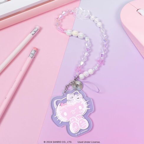 iFace Hello Kitty and Friends Beaded Wristlet Universal Phone Charm Strap - Cute Wrist Chain Lanyard Aesthetic Decor Strap for Cell Phone Camera Keys AirPods Keychains in Saudi Arabia