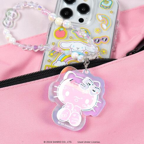 iFace Hello Kitty and Friends Beaded Wristlet Universal Phone Charm Strap - Cute Wrist Chain Lanyard Aesthetic Decor Strap for Cell Phone Camera Keys AirPods Keychains in Saudi Arabia