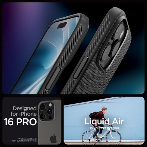 Spigen for iPhone 17 Case, Liquid Air [TPU Covered Camera Control] [No Magnet Ring] [Military-Grade Protection] - Navy Blue in Saudi Arabia
