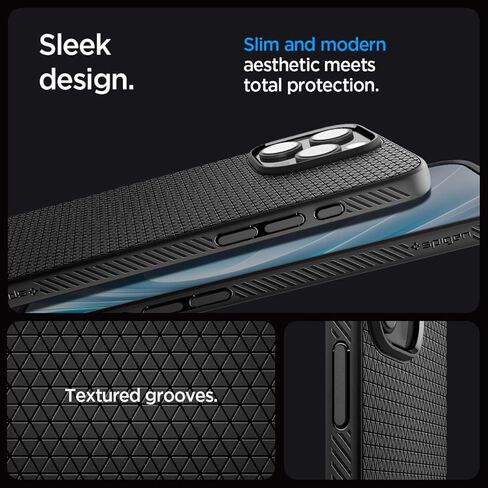 Spigen for iPhone 17 Case, Liquid Air [TPU Covered Camera Control] [No Magnet Ring] [Military-Grade Protection] - Navy Blue in Saudi Arabia