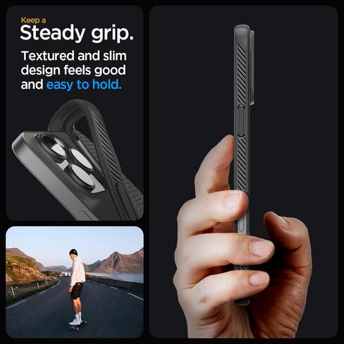 Spigen for iPhone 17 Case, Liquid Air [TPU Covered Camera Control] [No Magnet Ring] [Military-Grade Protection] - Navy Blue in Saudi Arabia