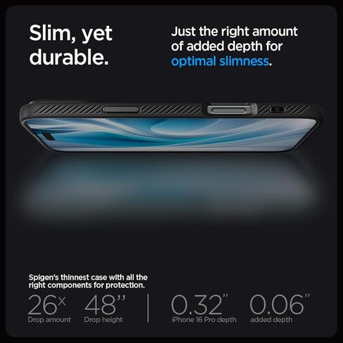 Spigen for iPhone 17 Case, Liquid Air [TPU Covered Camera Control] [No Magnet Ring] [Military-Grade Protection] - Navy Blue in Saudi Arabia
