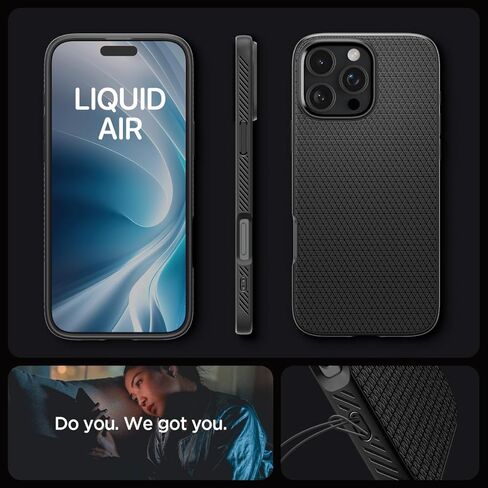 Spigen for iPhone 17 Case, Liquid Air [TPU Covered Camera Control] [No Magnet Ring] [Military-Grade Protection] - Navy Blue in Saudi Arabia