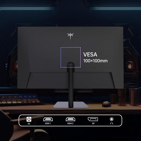 KTC 27 inch WQHD 180Hz 1ms Curved Gaming Monitor 1440P 144Hz Monitor 132% sRGB HVA FreeSync DisplayPort/HDMI/USB VESA Computer Monitor for Gamers (DP Cable Included) in Saudi Arabia