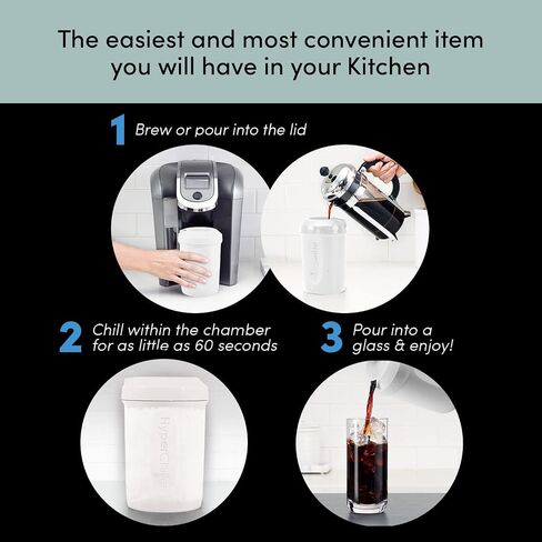NEW HyperChiller SLIM HBC100SS, Dual Wall Vacuum Insulated, Slim Can Cooler, Beer, Soda, Energy Drinks, Seltzer, Wine Cooler, Fits All Standard 12 OZ Slim Cans, Cup Holder Friendly, Stainless Steel in Saudi Arabia