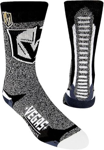 For Bare Feet Men's NHL-Downtown Crew Socks- Large (10-13) in Saudi Arabia