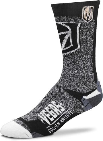 For Bare Feet Men's NHL-Downtown Crew Socks- Large (10-13) in Saudi Arabia