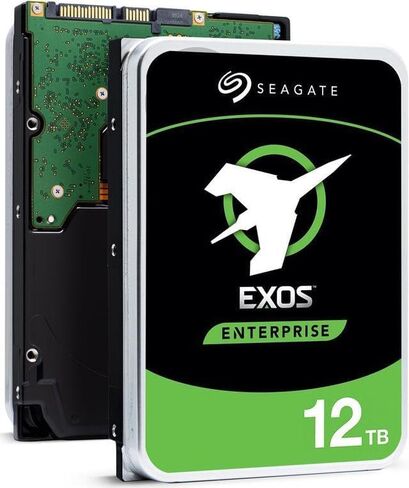 Seagate Exos x12 12TB SATA 6Gb/s 256MB Cache Enterprise Hard Drive 3.5in (ST12000NM0127) (متجدد) in Saudi Arabia