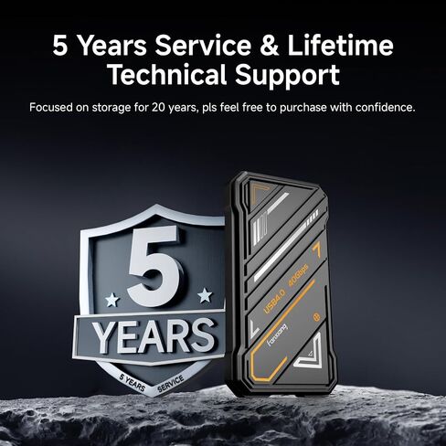 fanxiang External SSD 1TB, Up to 3800MB/s USB 4.0, External Solid State Drive, Portable SSD Type-C External Hard Drive for iPhone 15/Pro/PC/Laptops/Professionals/Gaming, PS3000 in Saudi Arabia