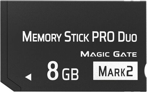 شريحة ذاكرة أصلية 8 جيجابايت Pro Duo MARK2، شريحة ذاكرة ثنائية عالية السرعة متوافقة مع ملحقات PSP1000 2000 3000 وبطاقات ذاكرة الكاميرا الرقمية in Kuwait