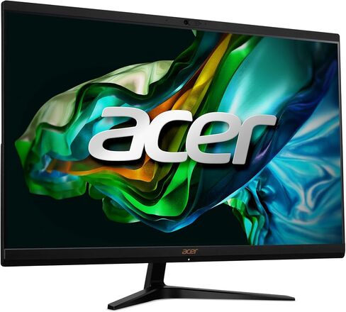 Acer Aspire C27-1800-UR12 AIO Desktop | 27" Full HD IPS Display | Intel Core i5-12450H | Intel UHD Graphics | 16GB DDR4 | 1TB PCIe Gen 4 SSD | Intel Wireless Wi-Fi 6E | Wireless Keyboard & Mouse in Saudi Arabia
