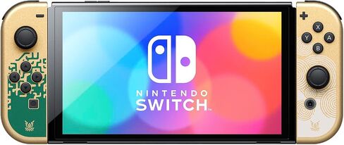 Nintendo Switch - طراز OLED - The Legend of Zelda: Tears of the Kingdom Edition (الأسهم اليابانية) خالية من المنطقة in Saudi Arabia