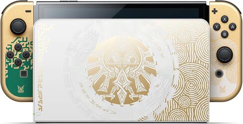 Nintendo Switch - طراز OLED - The Legend of Zelda: Tears of the Kingdom Edition (الأسهم اليابانية) خالية من المنطقة in Saudi Arabia