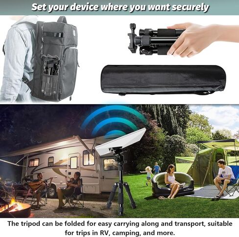 حامل ثلاثي القوائم صغير محمول من ستارلينك، مجموعة تركيب ستارلينك، حامل عمود ستارلينك للقمر الصناعي لمجموعة الإنترنت ستارلينك، طقم تثبيت صغير ستارلينك in Kuwait