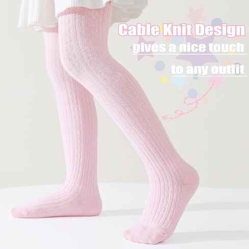 Baby Tights Toddler Cable Knit Tights Cotton Warm Leggings Pantyhose Soft Stockings in Saudi Arabia