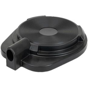 CS Unitec Universal Vacuum Suction Rings for Wet and Dry Drilling UAR 252 G | Use for Absorbing Cooling Water, Dust, and Slurry | Made in Germany
