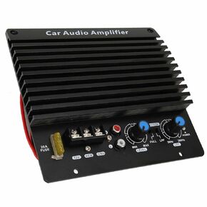 12V Car Audio Amplifier Amp Board, 1000W High Power Subwoofer Amplifier Amp, for 8-12 Inch Woofer Car Speaker Modification