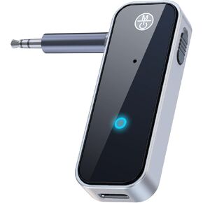 KAIY Bluetooth 5.3 Transmitter Receiver, Aux Bluetooth Adapter for Car, Bluetooth Transmitter for TV/AirPods/Headphone/Airplane, Bluetooth Receiver for Home Stereo/Car Stereo/Speakers