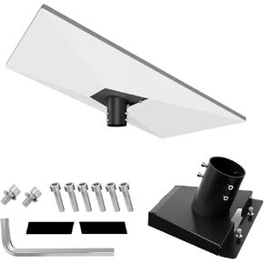 Starlink Gen 3 Mount,Compatible with Starlink Standard V3 for Starlink Gen 3 Standard Dish Antennas,Starlink Standard V3 Roof Mount Adapter for Pole Mounting,Wall Mounting(Black)