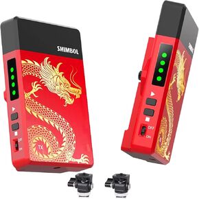 TP Mini 600ft Wireless Video Transmission System,5G HDMI Transmitter and Receiver Support 1080p60 70ms Latency with Hot Shoe Mount
