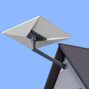 Starlink Gen 3 Mount, Starlink Roof Mount Compatible with V3 Starlink Standard Dish, Starlink Long Wall Mount Pipe Adapter, Starlink Mounting Kit, Starlink Pole Mount (Wall Mount)