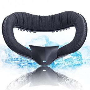 DESTEK Cooling Face Pad Compatible with Quest 2, Including Facial Interface and Removable Nose Guard - Accessories for Oculus/Meta Quest 2 - Face Cushion Face Cover Replacement