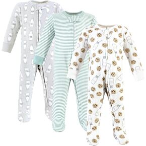 Hudson Baby Unisex Baby Cotton Sleep and Play