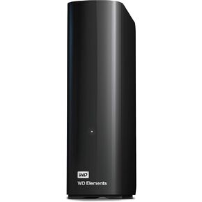 WD 24TB Elements Desktop External Hard Drive for Plug-and-Play Storage, USB 3.2 Gen1 - WDBWLG0240HBK-NESN