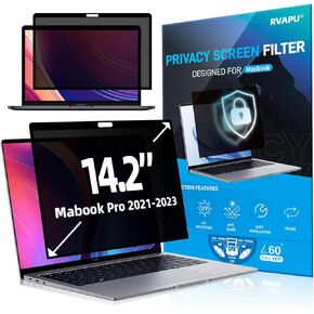 Privacy Screen Protector for Macbook Air 13 Inch (2018-2021) Macbook Pro 13 inch (2016-2023) Removable Anti Peeping Anti Blue Light Glare Privacy Filter Shield for Mac 13.3 Inch Laptop