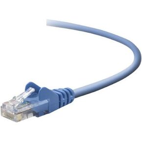 Belkin Snagless CAT5E Patch Cable * RJ45M/RJ45M; 25 Blue (A3L791b25-BLU-S)